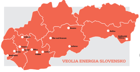 Ceny tepla na rok 2021 v spoločnosti Veolia Energia Brezno, a.s.