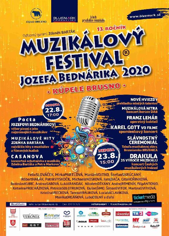 Muzikálový festival Jozefa Bednárika