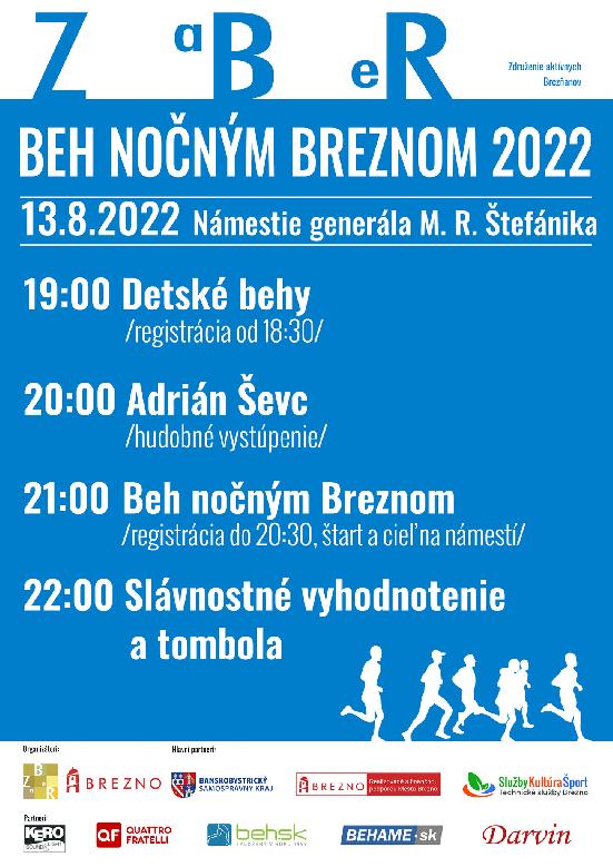Beh nočným Breznom 2022