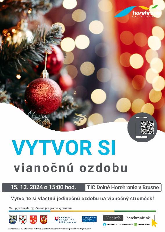 VYTVOR SI VIANOČNÚ OZDOBU