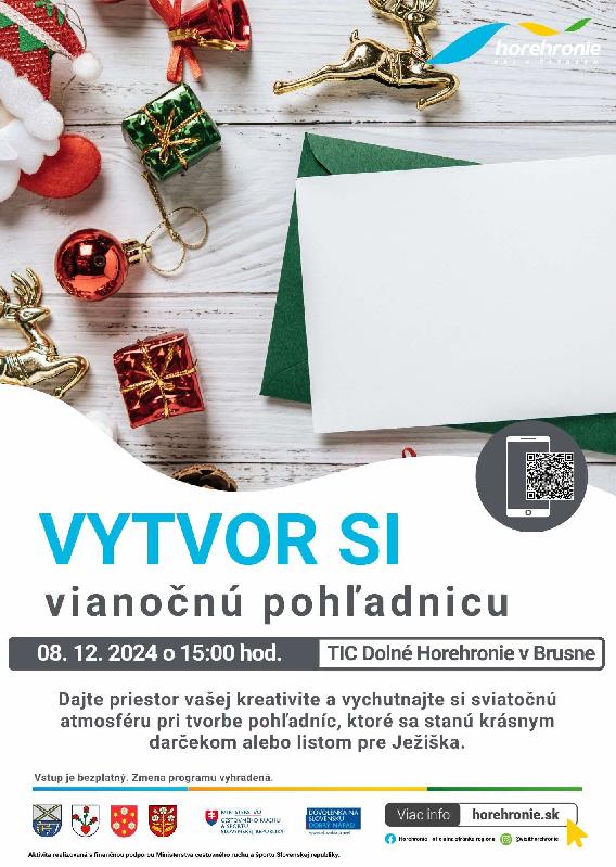 Vytvor si Vianočnú pohľadnicu