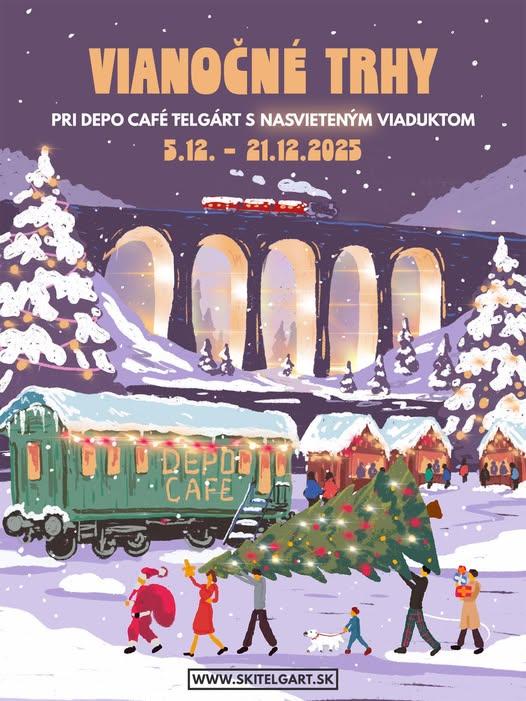 Vianočné trhy pri Depo Cafe