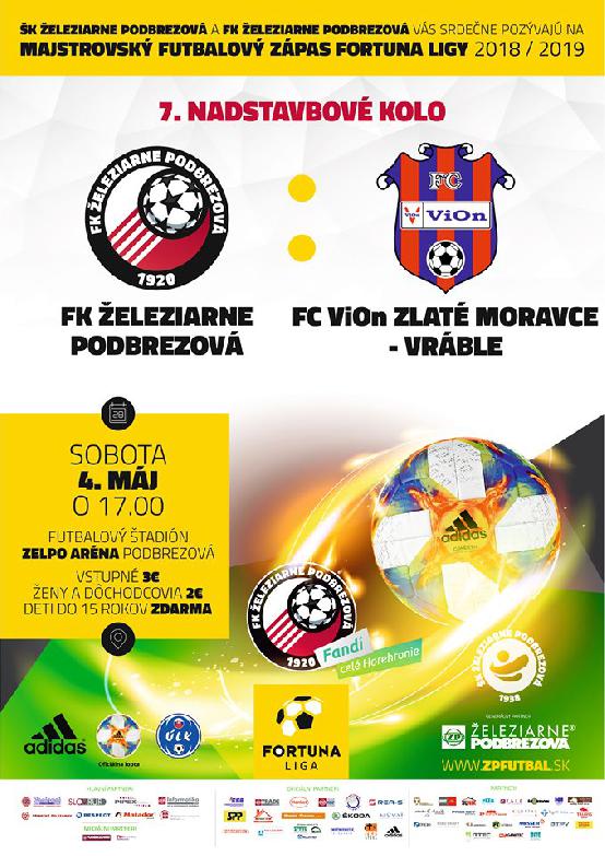 FK Železiarne Podbrezová - FC ViOn Zlaté Moravce