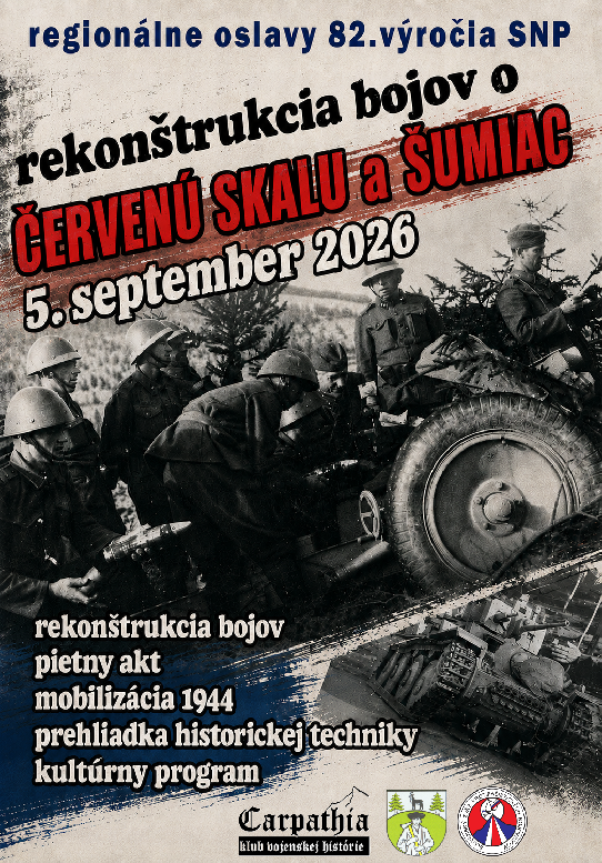 Rekonštrukcia bojov o Červenú skalu a Šumiac