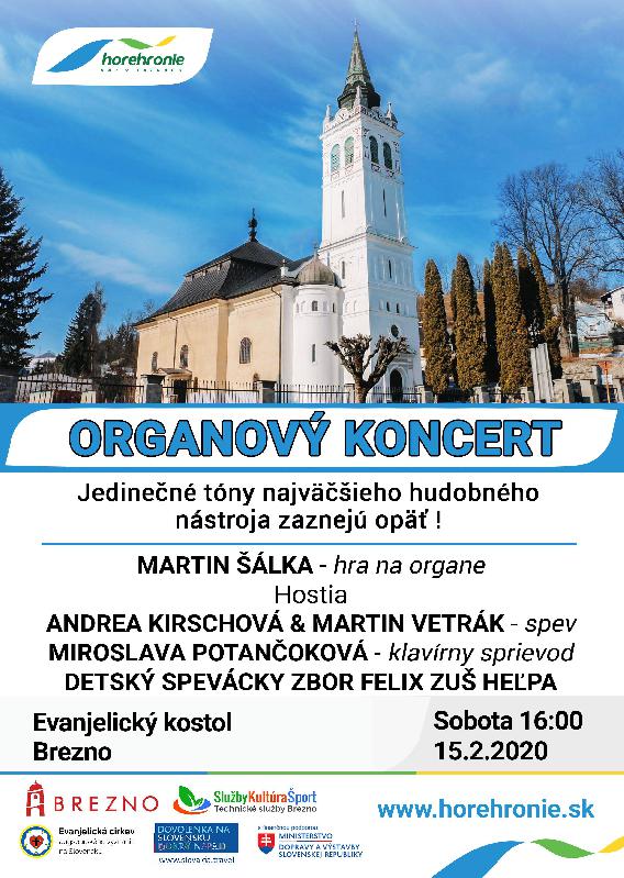 ORGANOVÝ KONCERT