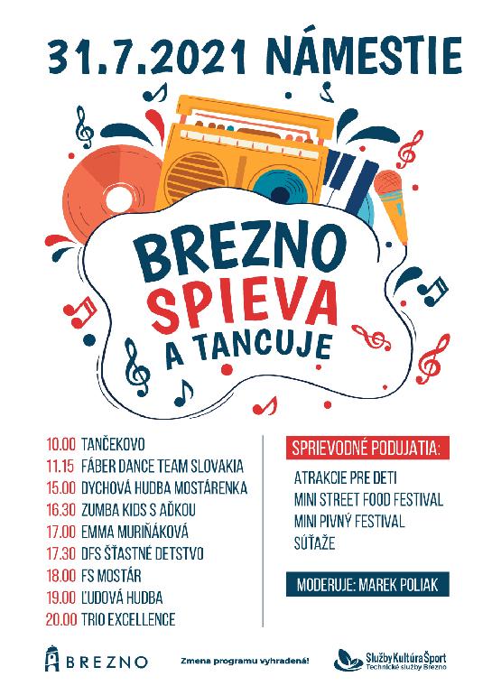 Brezno spieva a tancuje