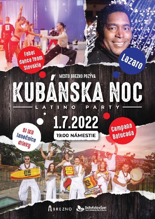 Kubánska noc - latino party