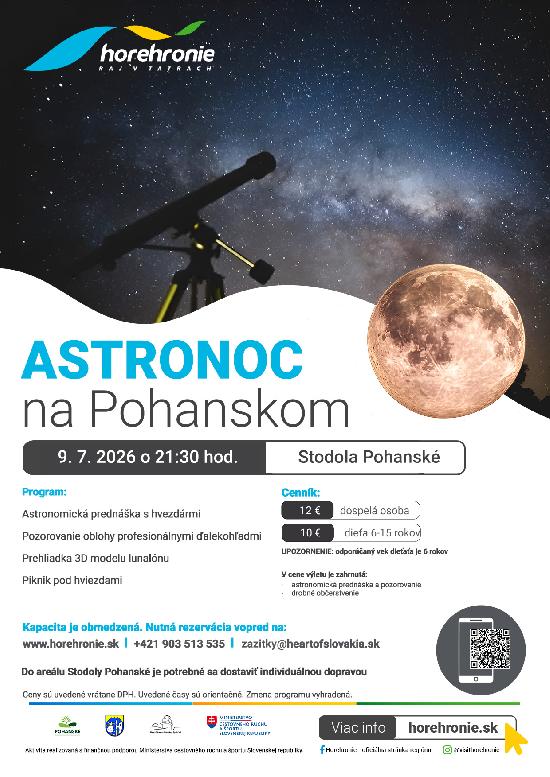 Astronoc na Pohanskom 2026