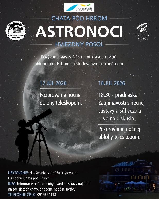 ASTRONOCI POD HRBOM 2026