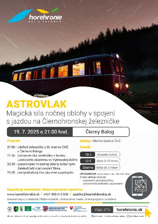 Astrovlakom za hviezdnym divadlom2025