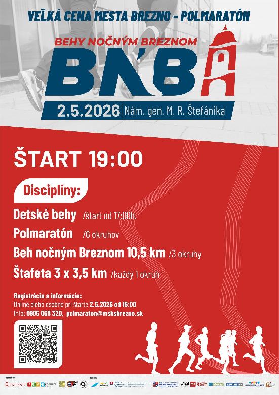 Behy nočným Breznom 2026