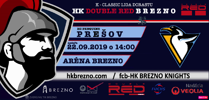 HK DOUBLE RED BREZNO - HC PENGUINS PREŠOV