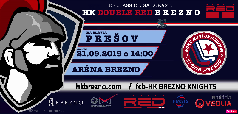 HK DOUBLE RED BREZNO - HA SLAVIA PREŠOV