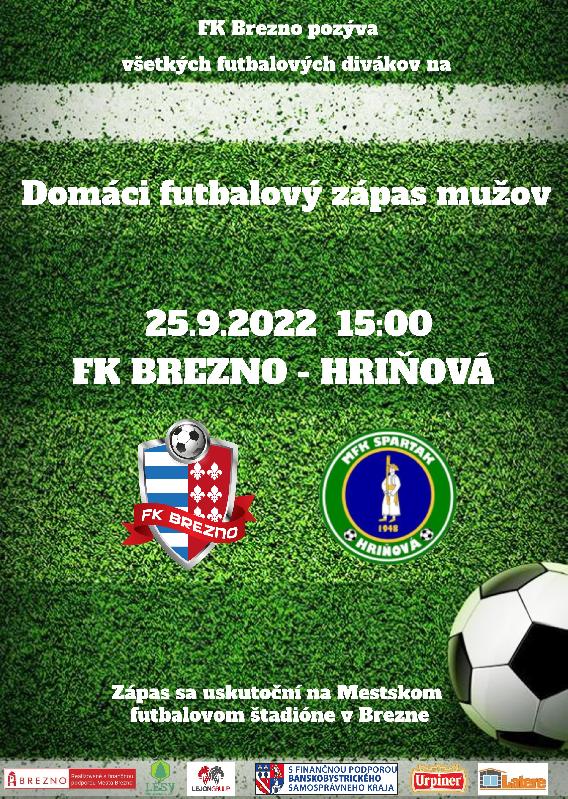 FK BREZNO - HRIŇOVÁ