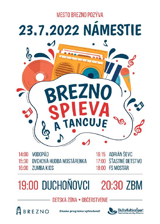 Brezno spieva a tancuje 2022