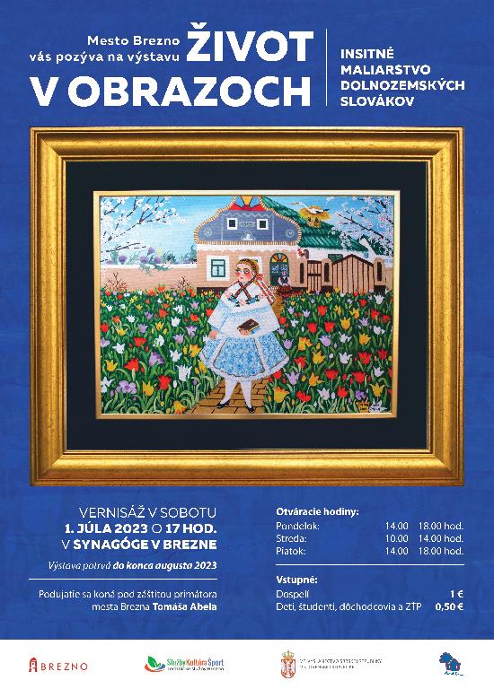 Vernisáž výstavy - Život v obrazoch