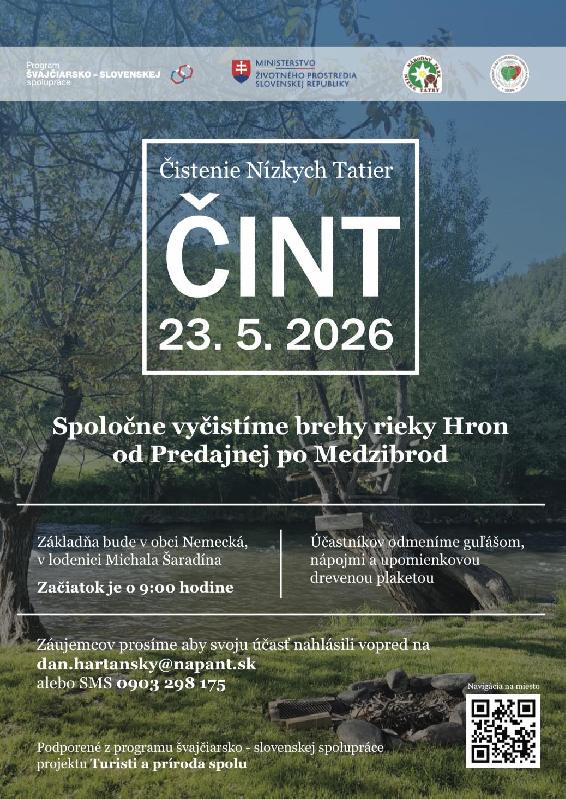 Čistenie Nízkych Tatier - ČINT 2026