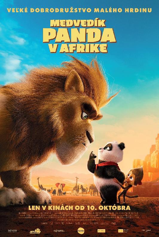 Medvedík panda v Afrike