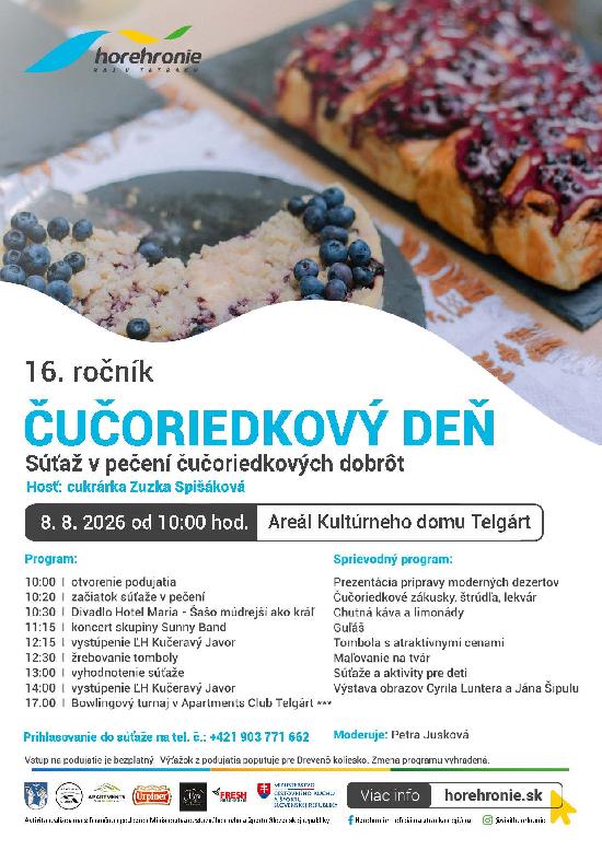 Čučoriedkový deň 2026
