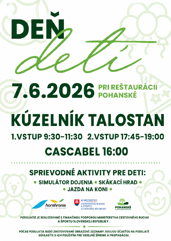 Deň detí na Pohanskom 2026