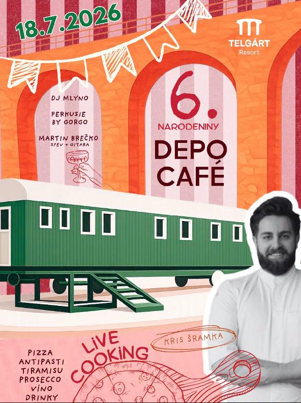 6. narodeniny Depo Café