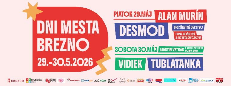 Dni mesta Brezno 2026