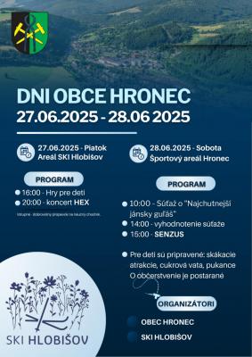 Dni obce Hronec