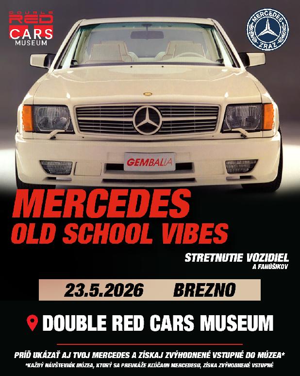 Mercedes old school vibes