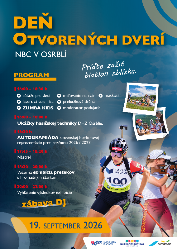 Deň otvorených dverí NBC v Osrblí 2026