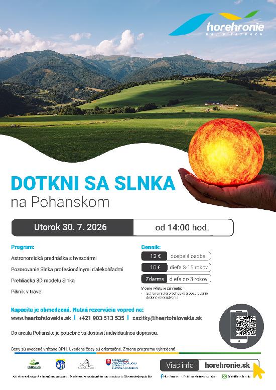 Dotkni sa Slnka na Pohanskom 2026