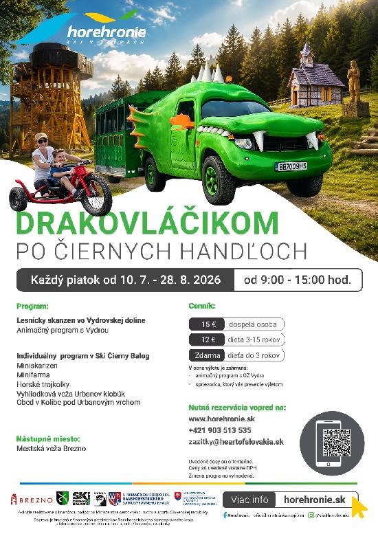 Drakovláčikom po Čiernych Handľoch 