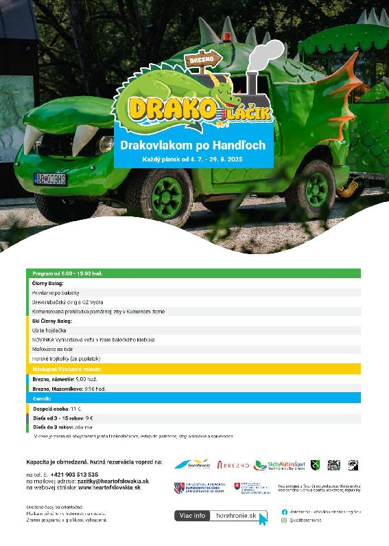 Drakovlakom po Handľoch