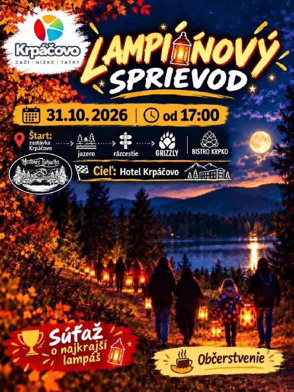Lampiónový sprievod v Krpáčove