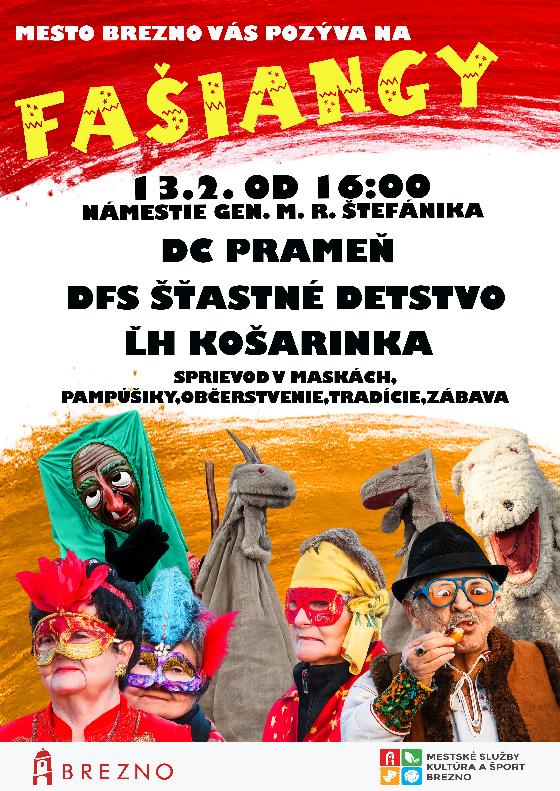 Fašiangy v Brezne