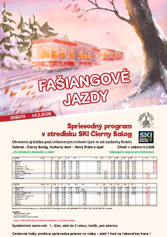 Fašiangové jazdy 2026