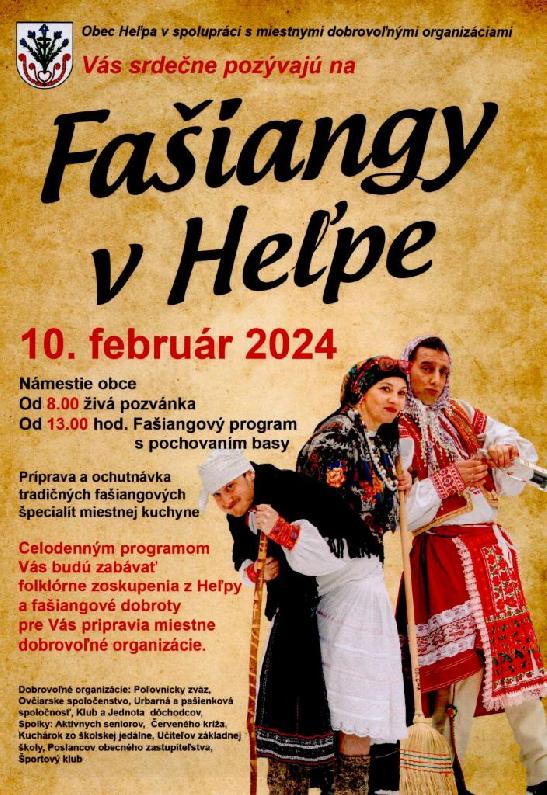 Fašiangy v Heľpe