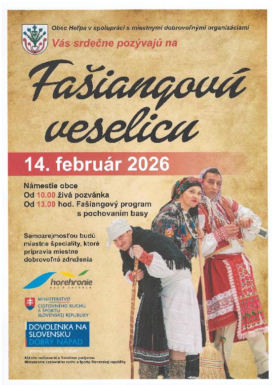 Fašiangová veselica HEĽPA