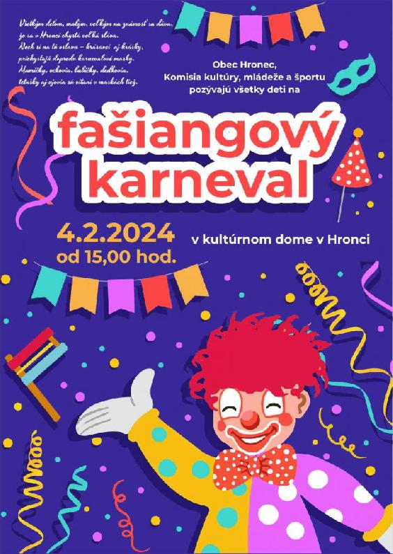 Fašiangový karneval 