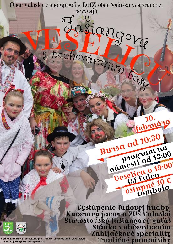 Fašiangová veselica vo Valaskej