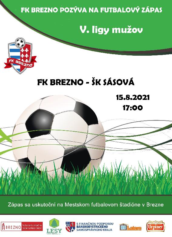 Futbalový zápas FK Brezno - ŠK Sásová