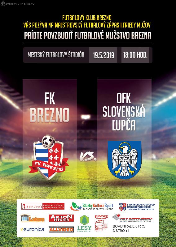 FK BREZNO - OFK SLOVENSKÁ ĽUPČA