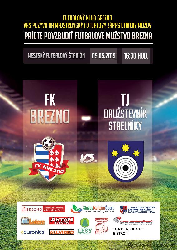 FK BREZNO - TJ DRUŽSTEVNÍK STRELNÍKY