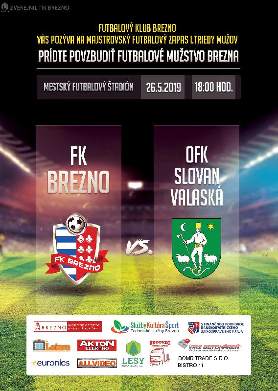 FK BREZNO - OFK SLOVAN VALASKÁ
