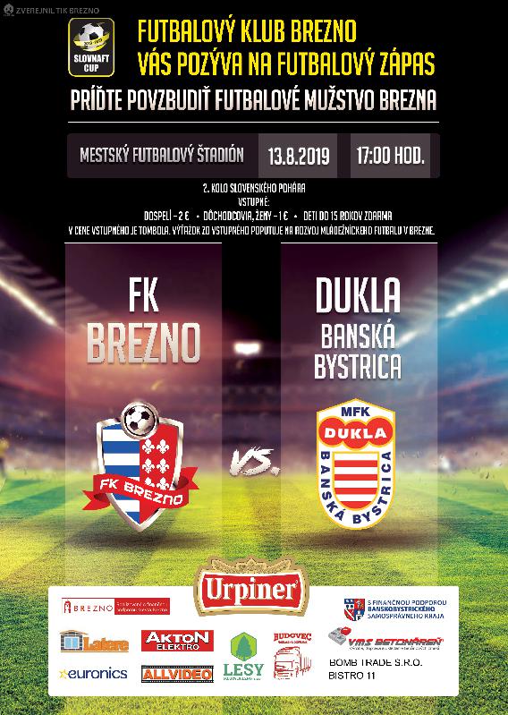 FK BREZNO - DUKLA BANSKÁ BYSTRICA