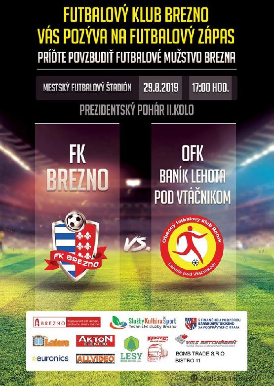 FK BREZNO -  OFK BANÍK LEHOTA POD VTÁČNIKOM