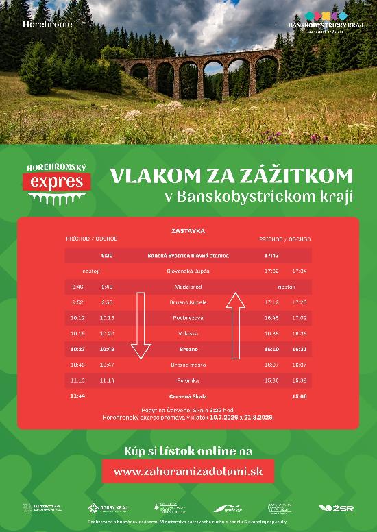 Horehronský expres 2026