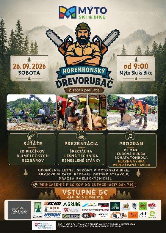 HOREHRONSKÝ DREVORUBAČ 2026