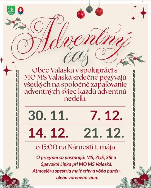 Adventný čas - Valaská