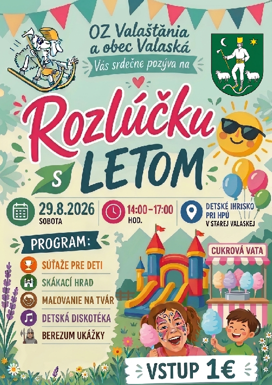 ROZLÚČKA S LETOM vo Valaskej