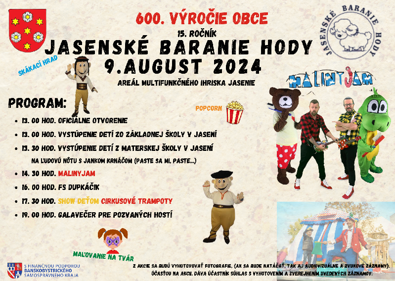 Jasenianske baranie hody 2024